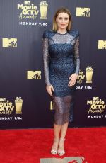 ARIELLE VANDENBERG at 2018 MTV Movie and TV Awards in Santa Monica 06/16/2018