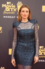 ARIELLE VANDENBERG at 2018 MTV Movie and TV Awards in Santa Monica 06/16/2018