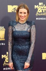 ARIELLE VANDENBERG at 2018 MTV Movie and TV Awards in Santa Monica 06/16/2018