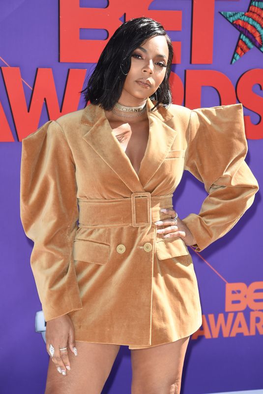 ASHANTI at BET Awards in Los Angeles 06/24/2018