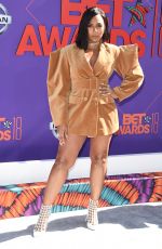 ASHANTI at BET Awards in Los Angeles 06/24/2018