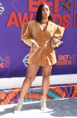 ASHANTI at BET Awards in Los Angeles 06/24/2018