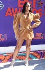 ASHANTI at BET Awards in Los Angeles 06/24/2018