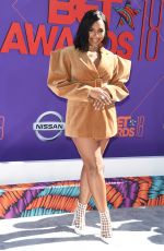 ASHANTI at BET Awards in Los Angeles 06/24/2018