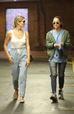 ASHEY GREENE and CARA SANTANA at a Nail Salon in Beverly Hills 06/06/2018