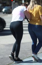 ASHLEY BENSON Arrives at a Spa in Los Angeles 06/14/2018