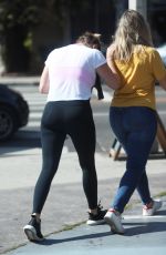 ASHLEY BENSON Arrives at a Spa in Los Angeles 06/14/2018