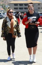 ASHLEY GRAHAM and NOOR TAGOURI Arrives at Cash and Rocket Charity Event in Malibu 06/09/2018