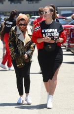 ASHLEY GRAHAM and NOOR TAGOURI Arrives at Cash and Rocket Charity Event in Malibu 06/09/2018