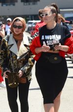 ASHLEY GRAHAM and NOOR TAGOURI Arrives at Cash and Rocket Charity Event in Malibu 06/09/2018