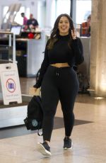 ASHLEY GRAHAM Arrives at Airport in Montreal 06/26/2018