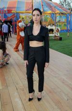 AUBREY PLAZA at Moschino Fashion Show in Los Angeles 06/08/2018