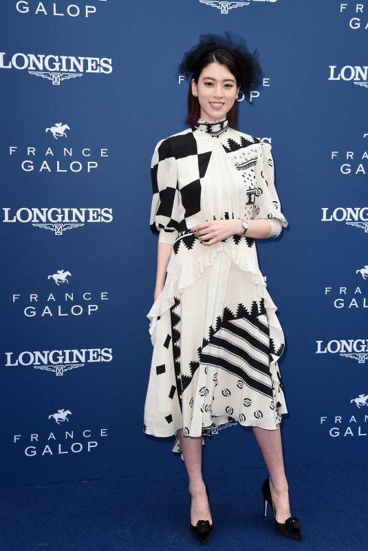 AYAKA MIYOSHI at Prix de DIane Longines 2018 in Chantilly 06/17/2018
