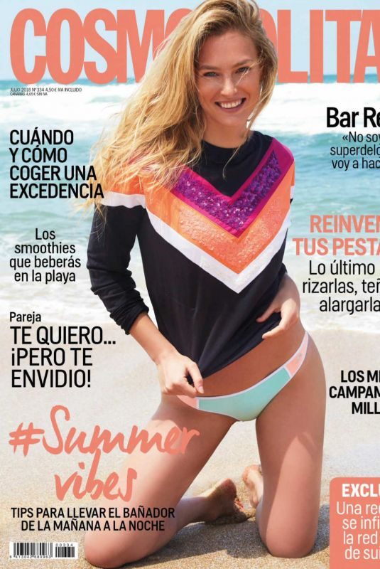 BAR REFAELI in Cosmopolitan Magazine, Spain July 2018