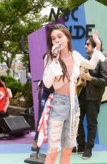 BEA MILLER Performs at NYC Pride in New York 06/23/2018