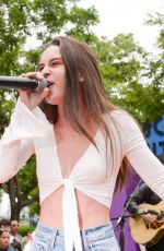 BEA MILLER Performs at NYC Pride in New York 06/23/2018