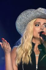 BEBE REXHA Performs at 2018 CMA Fest at Nissan Stadium in Nashville 06/10/2018