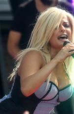 BEBE REXHA Performs at Good Morning America Summer Concert Series in New York 06/22/2018