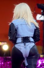 BEBE REXHA Performs at Good Morning America Summer Concert Series in New York 06/22/2018