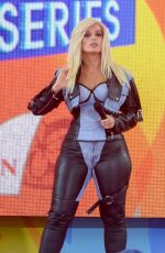 BEBE REXHA Performs at Good Morning America Summer Concert Series in New York 06/22/2018