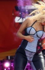 BEBE REXHA Performs at Good Morning America Summer Concert Series in New York 06/22/2018