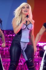 BEBE REXHA Performs at Good Morning America Summer Concert Series in New York 06/22/2018