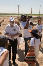 BELLA and DANI THORNE at Rally in Support of Refugee Children and Families Seeking Asylum in Tornillo 06/24/2018