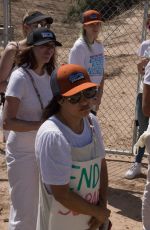BELLA and DANI THORNE at Rally in Support of Refugee Children and Families Seeking Asylum in Tornillo 06/24/2018