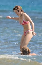 BELLA and DANI THORNE in Bikinis at a Beach in Hawaii 06/08/2018