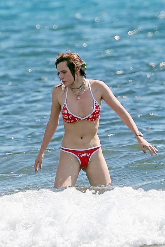 BELLA and DANI THORNE in Bikinis at a Beach in Hawaii 06/08/2018