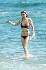 BELLA and DANI THORNE in Bikinis at a Beach in Hawaii 06/08/2018