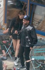 BELLA HADID and The Weeknd Out in Paris 05/31/2018