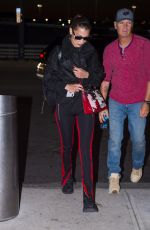 BELLA HADID at JFK Airport in New York 06/14/2018
