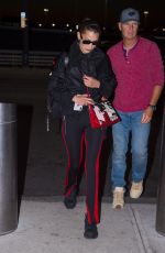 BELLA HADID at JFK Airport in New York 06/14/2018