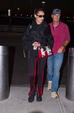 BELLA HADID at JFK Airport in New York 06/14/2018