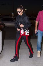 BELLA HADID at JFK Airport in New York 06/14/2018