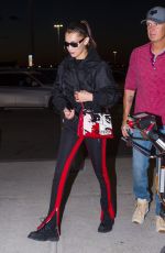 BELLA HADID at JFK Airport in New York 06/14/2018