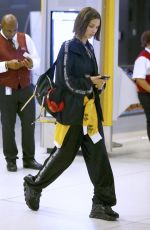 BELLA HADID at JFK Airport in New York 06/24/2018