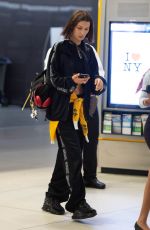 BELLA HADID at JFK Airport in New York 06/24/2018