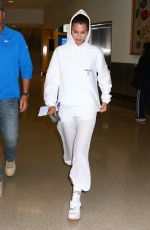 BELLA HADID at Newark Airport 06/06/2018