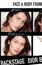BELLA HADID for Dior Backstage 2018 Campaign