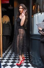BELLA HADID Leaves Bowery Hotel in New York 06/07/2018