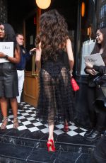 BELLA HADID Leaves Bowery Hotel in New York 06/07/2018