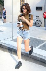 BELLA HADID Leaves Her Apartment in New York 06/25/2018