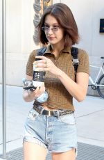 BELLA HADID Leaves Her Apartment in New York 06/25/2018