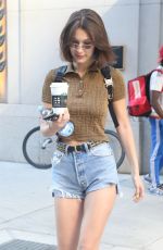 BELLA HADID Leaves Her Apartment in New York 06/25/2018