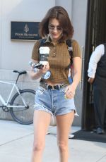 BELLA HADID Leaves Her Apartment in New York 06/25/2018