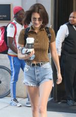 BELLA HADID Leaves Her Apartment in New York 06/25/2018