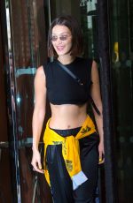 BELLA HADID Leaves Royal Monceau Hotel in Paris 06/24/2018