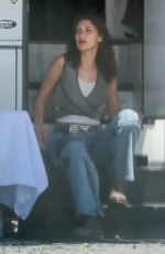 BELLA HADID on the Set of a Photoshoot in New York 06/25/2018